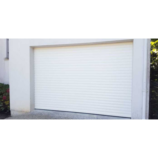 Porte de garage sur mesure aluminium isolée lame de 77mm