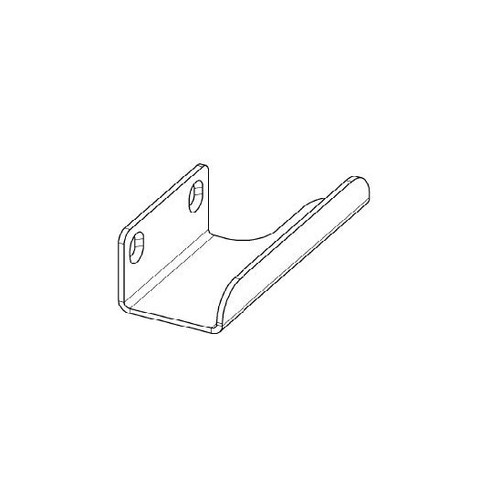 Guide au sol TSA 32 Gauche Vantail lent Sans visserie