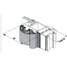 Joint anti-pince doigt ALU + Soufflet Lg: 2250 mm