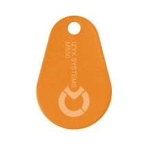 Tag porte-clés RFID KFX IP 68 13,56 MHz MS50 pour lecteurs RFID IZYX SYSTEMS