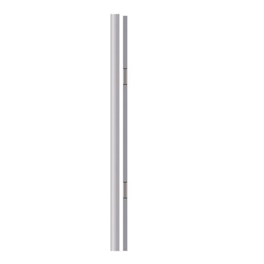 Bandeau EM 2500 mm AS 2 x 600 lbs 24/48V DC Contact Hall - NF S 61-937