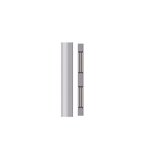 Bandeau EM 600 mm AS 2 x 600 lbs 24/48V DC Contact Hall - NF S 61-937