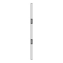 Tube EM vertical 2,2 m 2 x 1200 lbs 12/24V DC - NF S 61-937