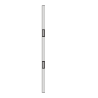 Tube EM vertical 2,2 m 2 x 1200 lbs 12/24V DC Contact Hall - NF S 61-937