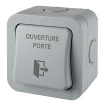 Bouton poussoir IP 66 Ap 92 x 92 x 55/65 mm Contact inverseur CO/NO/NF