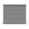 Porte Sectionnelle Hormann Renomatic Motorisée L2500 H1900 Planar CH 9007 Matt Deluxe Aluminium Gris