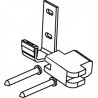 kit d'assemblage pour vantail mobile + guide sol