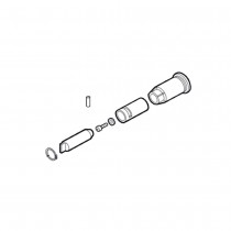 615 - Deverrouillage Exterieur Par Cle Triangulaire Pour Barrieres 610 Et 615 FAAC